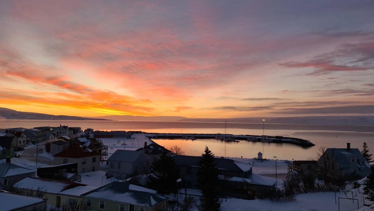 Steinhusith Hotel Holmavik Buitenkant foto